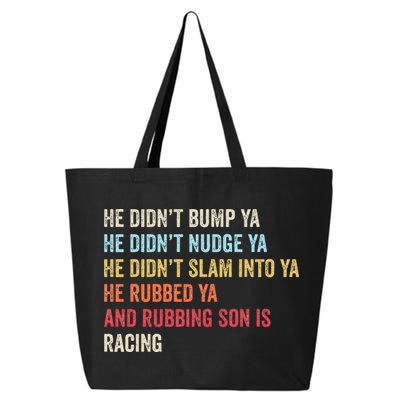 Sprint Car Racing Apparel Funny Race Quote Dirt Track Racing 25L Jumbo Tote