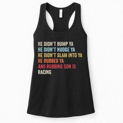 Sprint Car Racing Apparel Funny Race Quote Dirt Track Racing Womens Tank Top