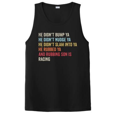 Sprint Car Racing Apparel Funny Race Quote Dirt Track Racing PosiCharge Competitor Tank