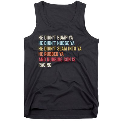 Sprint Car Racing Apparel Funny Race Quote Dirt Track Racing Tank Top