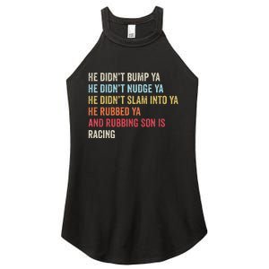 Sprint Car Racing Apparel Funny Race Quote Dirt Track Racing Women's Perfect Tri Rocker Tank