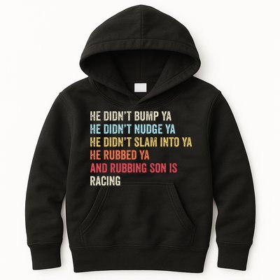 Sprint Car Racing Apparel Funny Race Quote Dirt Track Racing Kids Hoodie