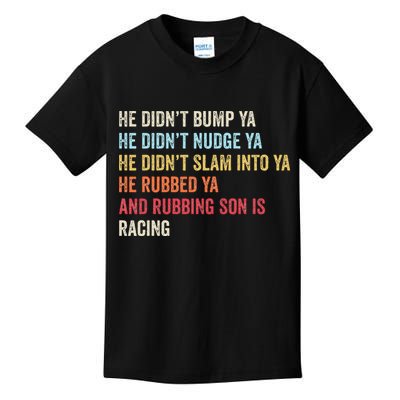 Sprint Car Racing Apparel Funny Race Quote Dirt Track Racing Kids T-Shirt