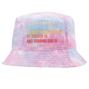 Sprint Car Racing Apparel Funny Race Quote Dirt Track Racing Tie-Dyed Bucket Hat