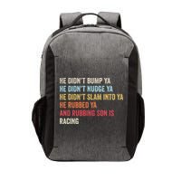 Sprint Car Racing Apparel Funny Race Quote Dirt Track Racing Vector Backpack