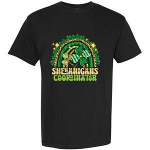 Shenanigans Coordinator Rainbow Teacher St Patricks Day Gifts Garment-Dyed Heavyweight T-Shirt