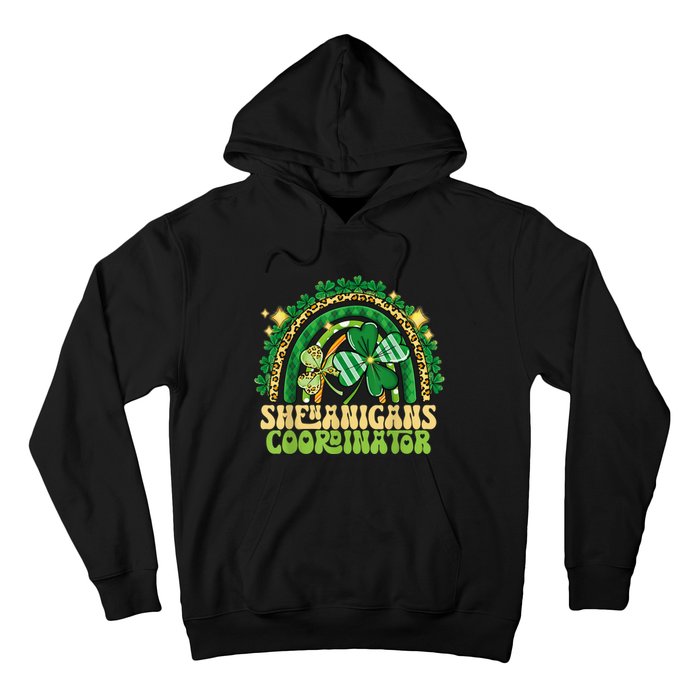 Shenanigans Coordinator Rainbow Teacher St Patricks Day Gifts Hoodie