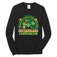 Shenanigans Coordinator Rainbow Teacher St Patricks Day Gifts Tall Long Sleeve T-Shirt