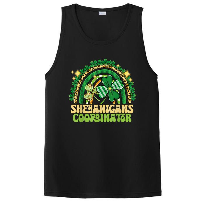 Shenanigans Coordinator Rainbow Teacher St Patricks Day Gifts PosiCharge Competitor Tank