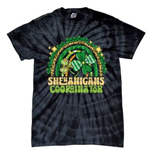 Shenanigans Coordinator Rainbow Teacher St Patricks Day Gifts Tie-Dye T-Shirt