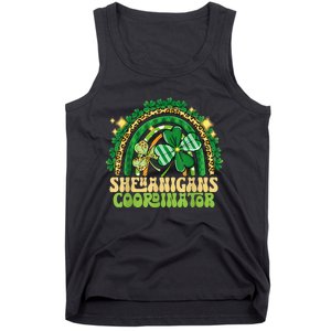 Shenanigans Coordinator Rainbow Teacher St Patricks Day Gifts Tank Top