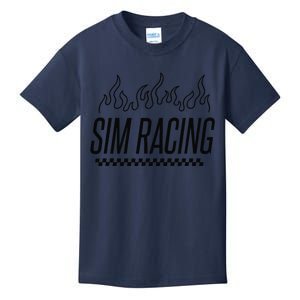 Simulation Car Race Racer Gaming Sim Racing Kids T-Shirt