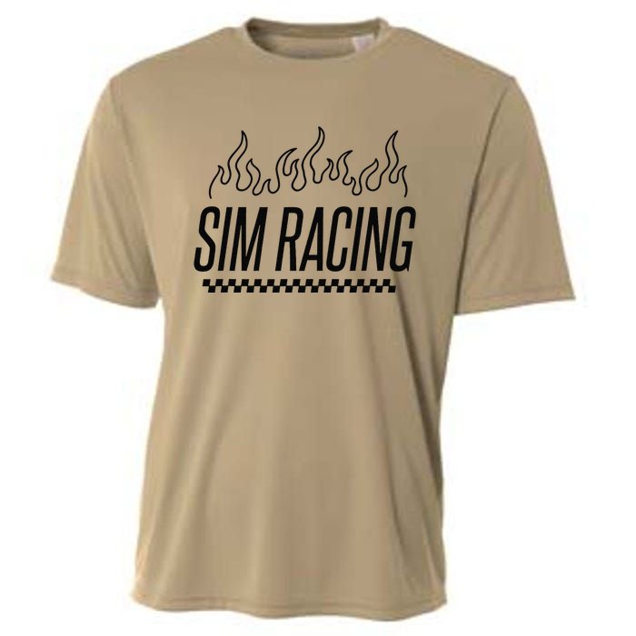 Simulation Car Race Racer Gaming Sim Racing Cooling Performance Crew T-Shirt