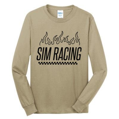 Simulation Car Race Racer Gaming Sim Racing Tall Long Sleeve T-Shirt