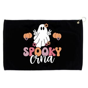 Spooky Certified Registered Nurse Anesthetist Halloween Cool Gift Grommeted Golf Towel