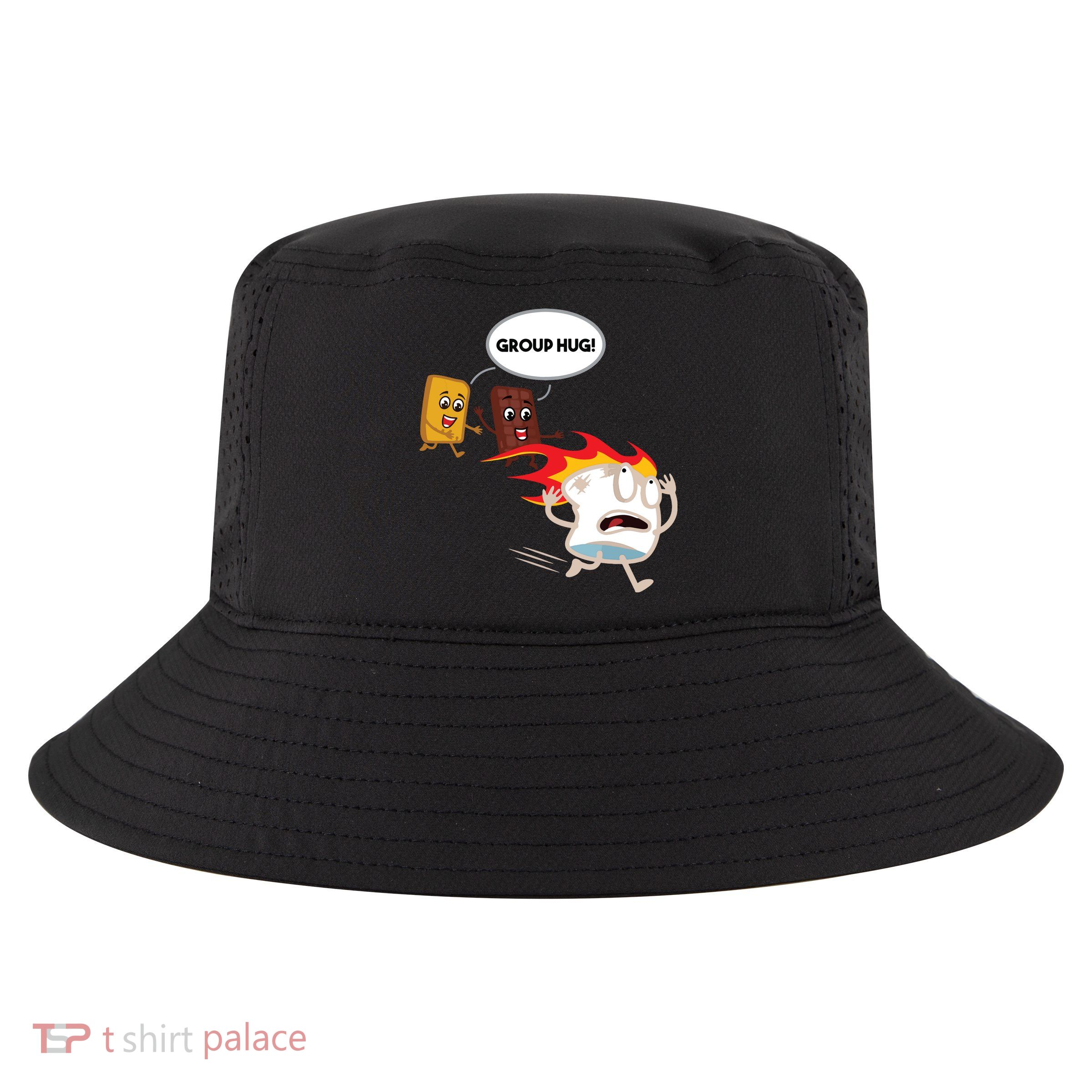 Smores Camping Roasting Outdoor Women Cool Comfort Performance Bucket Hat