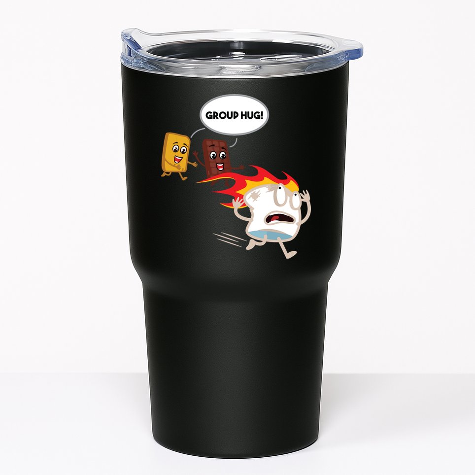 Smores Camping Roasting Outdoor Women Tumbler
