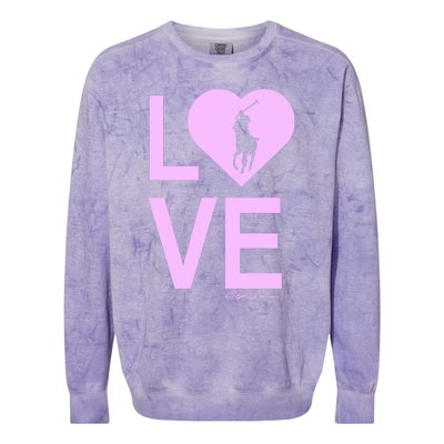 Sheryl Crow Ralph Lauren Breast Cancer Colorblast Crewneck Sweatshirt