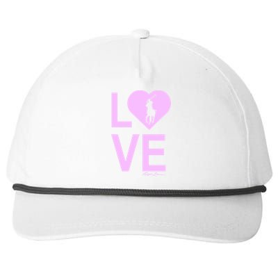 Sheryl Crow Ralph Lauren Breast Cancer Snapback Five-Panel Rope Hat