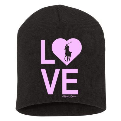 Sheryl Crow Ralph Lauren Breast Cancer Short Acrylic Beanie