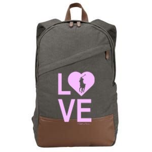 Sheryl Crow Ralph Lauren Breast Cancer Cotton Canvas Backpack