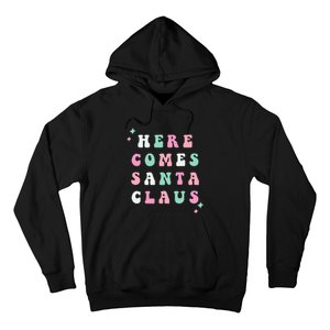 Santa Claus Retro Merry Christmas XMAS Festive Holiday Gift Hoodie