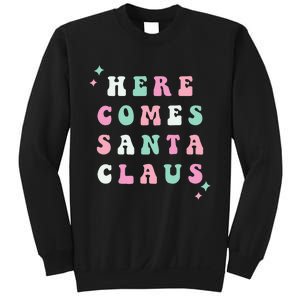 Santa Claus Retro Merry Christmas XMAS Festive Holiday Gift Sweatshirt