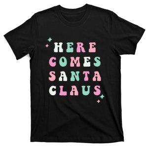 Santa Claus Retro Merry Christmas XMAS Festive Holiday Gift T-Shirt