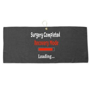 Surgery Completed Recovery Mode Loading Get Well Soon Large Microfiber Waffle Golf Towel