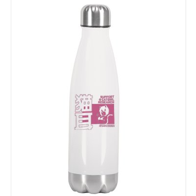 Support Catgirl Research Anime Japan Stainless Steel Insulated Water Bottle