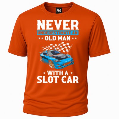 Slot Car Racing Quote For Slot Car And Rc Cars Cute Gift Cooling Performance Crew T-Shirt