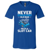 Slot Car Racing Quote For Slot Car And Rc Cars Cute Gift V-Neck T-Shirt