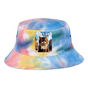 Sad Cat Resistance DonT Eat Me Advocacy Tie Dye Newport Bucket Hat