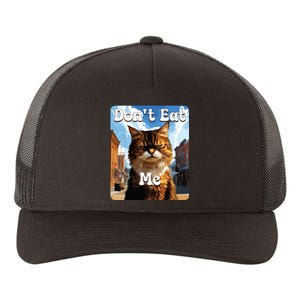 Sad Cat Resistance DonT Eat Me Advocacy Yupoong Adult 5-Panel Trucker Hat