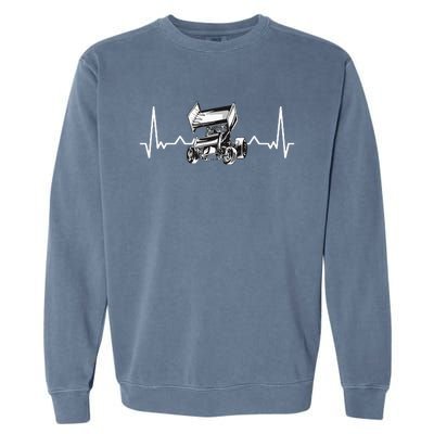 Sprint Car Racing Garment-Dyed Sweatshirt