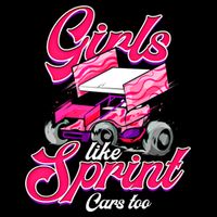 Sprint Car Racing Motorsports Dirt Track Cars Gift Backpack
