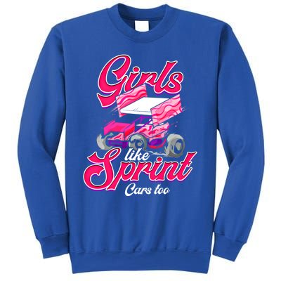 Sprint Car Racing Motorsports Dirt Track Cars Gift Sweatshirt