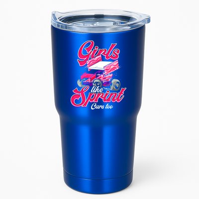 Sprint Car Racing Motorsports Dirt Track Cars Gift Tumbler