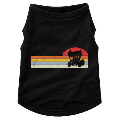 Sprint Car Racing Vintage Gift Doggie Tank