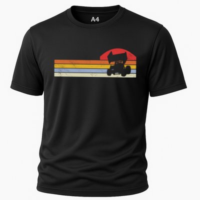 Sprint Car Racing Vintage Gift Cooling Performance Crew T-Shirt