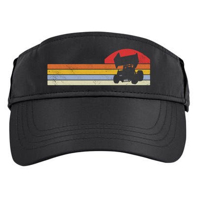 Sprint Car Racing Vintage Gift Adult Drive Performance Visor