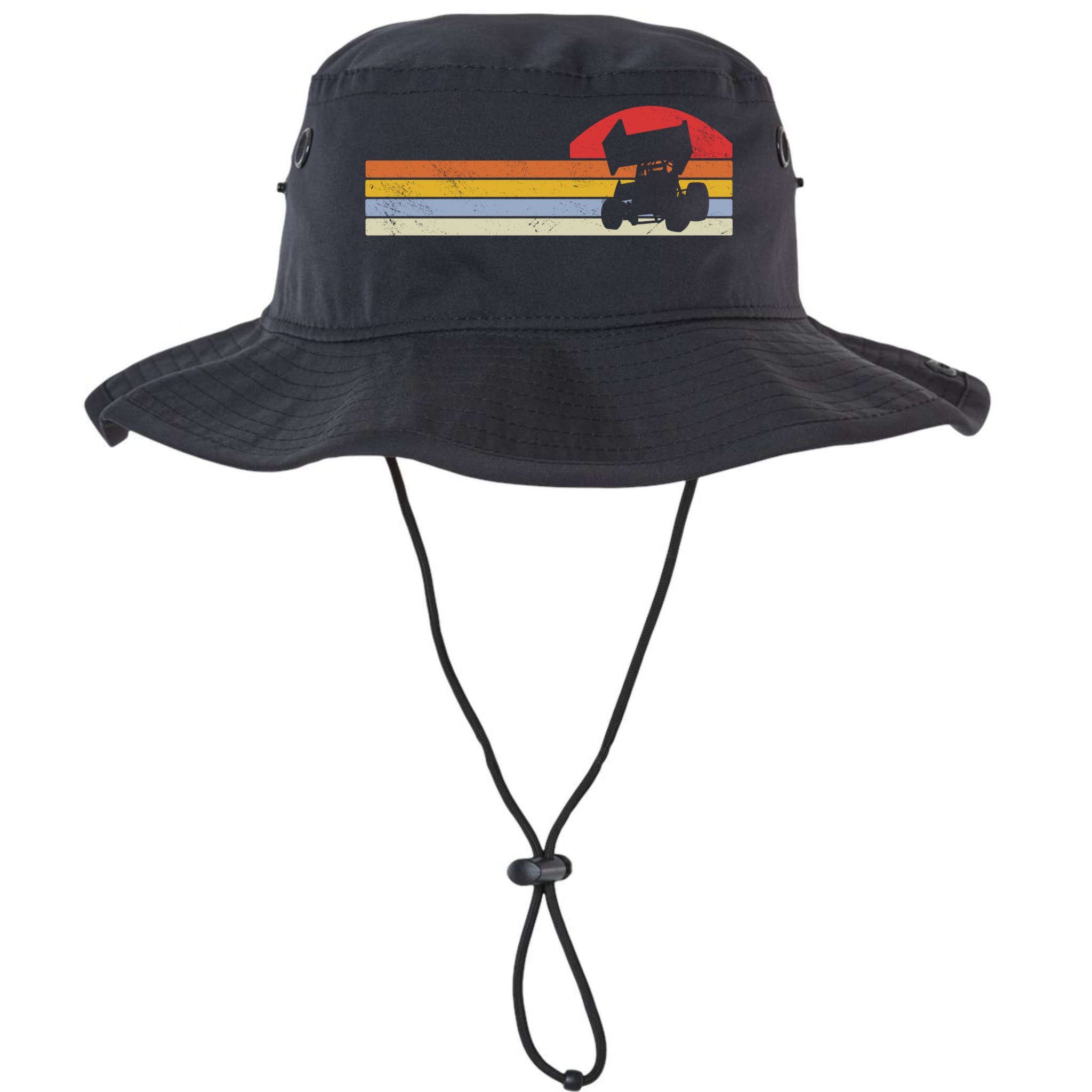 Sprint Car Racing Vintage Gift Bucket Hat