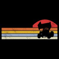 Sprint Car Racing Vintage Gift Mug
