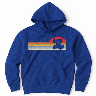 Sprint Car Racing Vintage Gift Hoodie