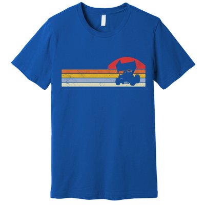 Sprint Car Racing Vintage Gift Premium T-Shirt