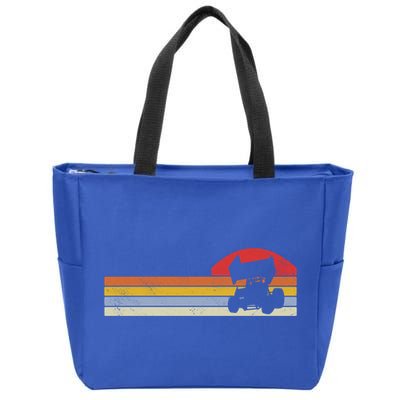 Sprint Car Racing Vintage Gift Zip Tote Bag