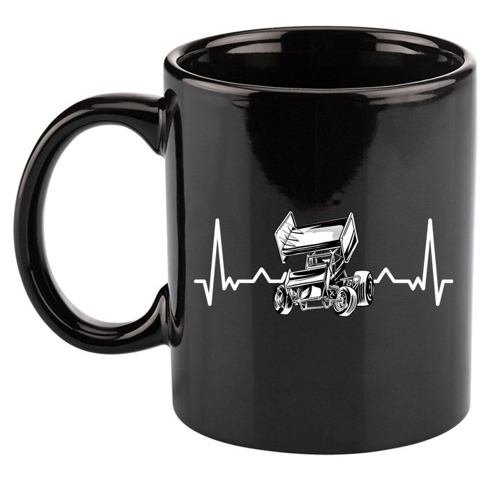Sprint Car Racing Gift 11oz C Handle Ceramic Mug