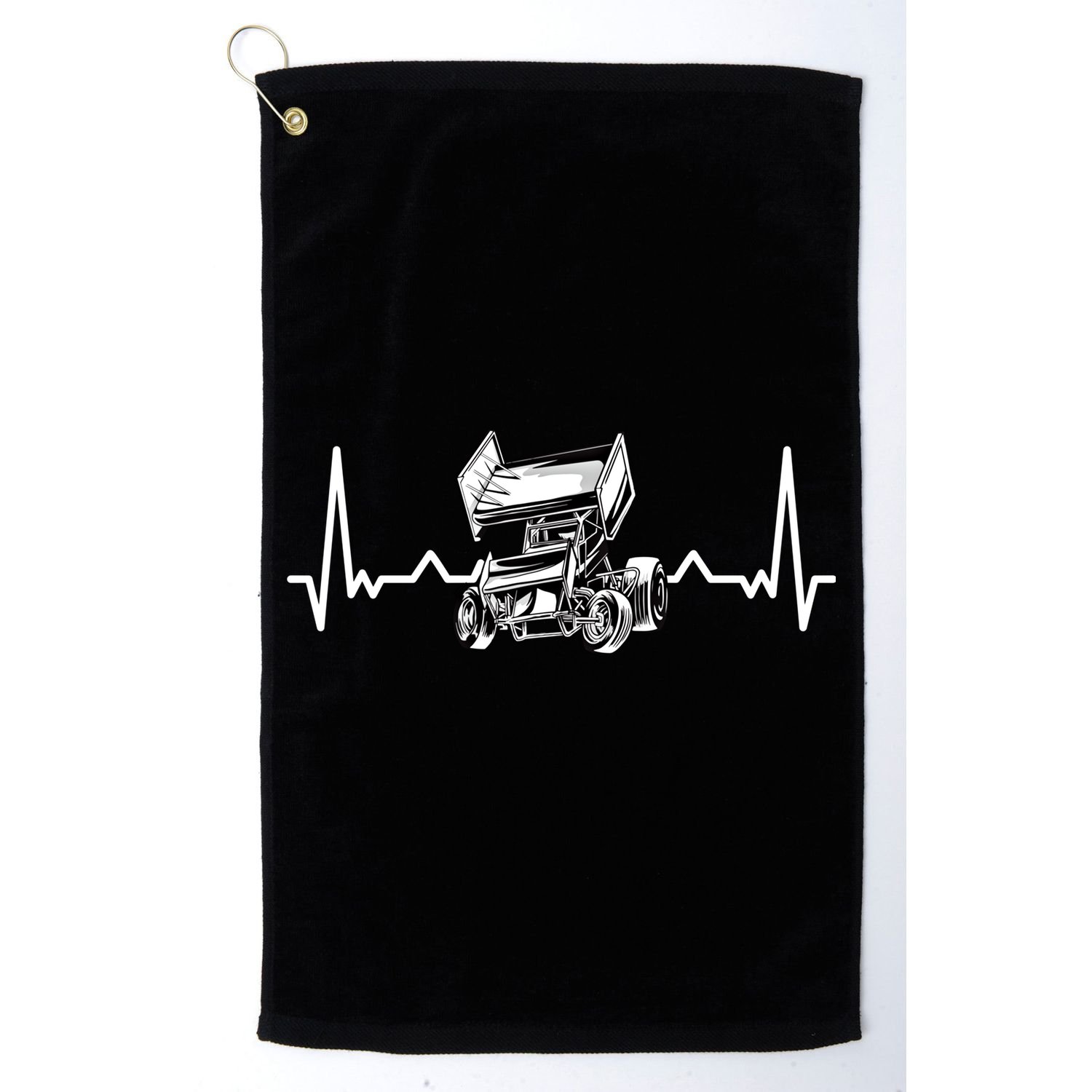 Sprint Car Racing Gift Golf Towel