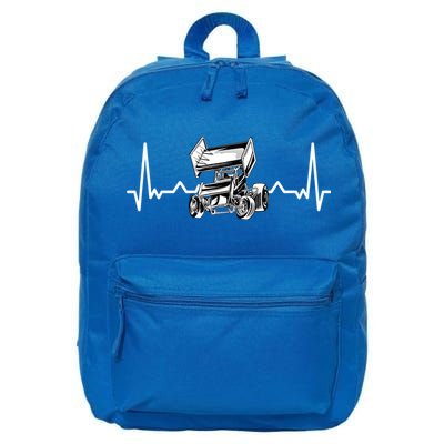 Sprint Car Racing Gift 16 in Basic Backpack