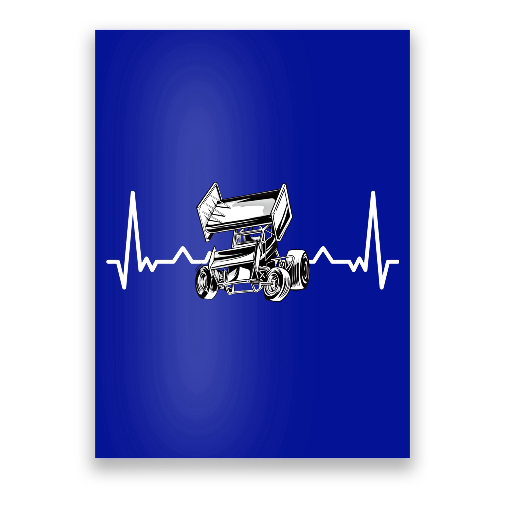 Sprint Car Racing Gift Poster